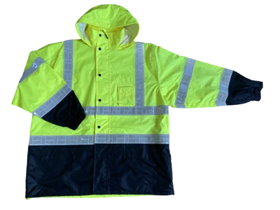 Jaqueta de trabalho masculina Hi Vis